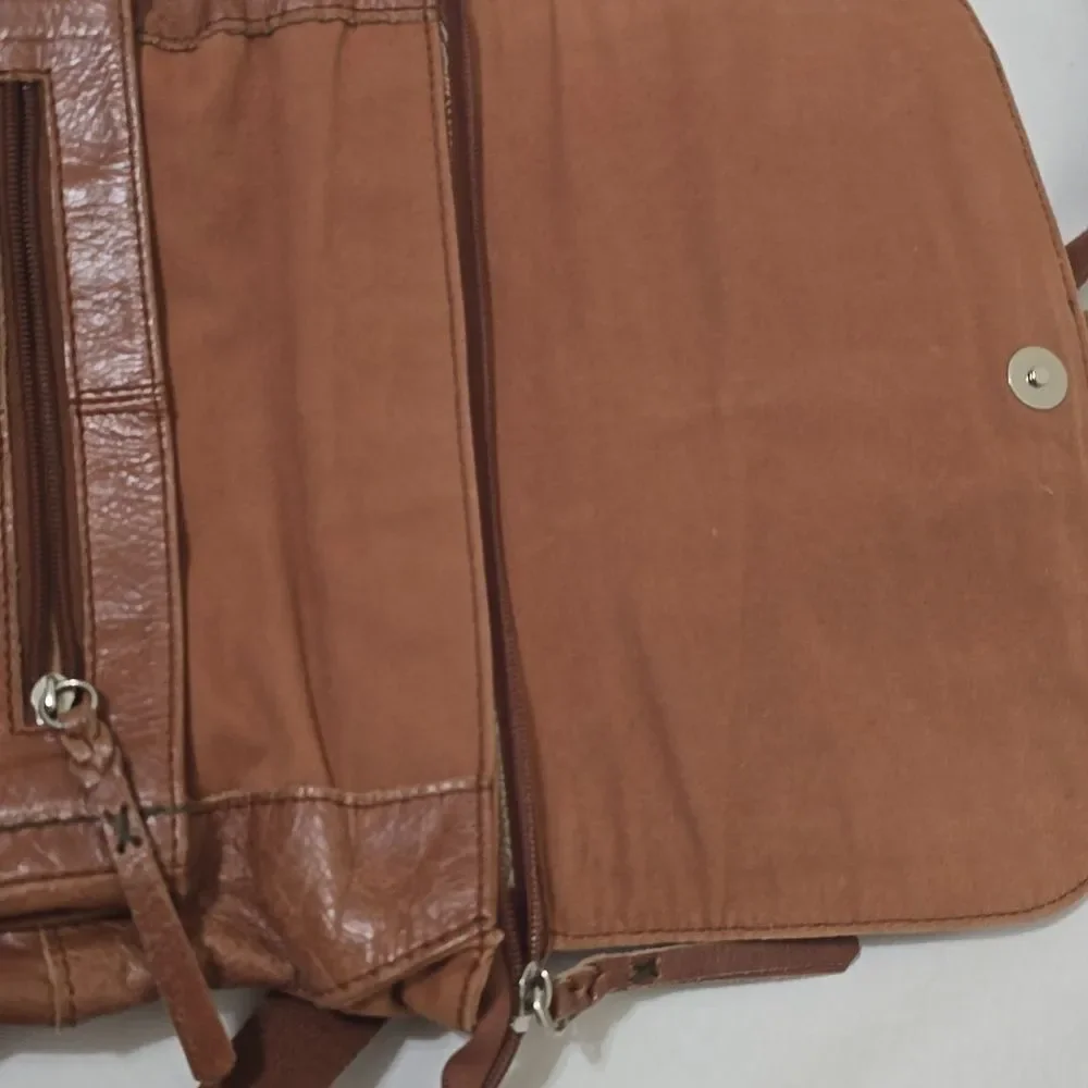 The Sak Backpack/crossbody Brown Leather Women's Bag